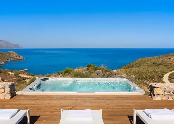 Villa Scopello Cala Bianca Castellammare del Golfo